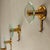 Glass and Brass Coat Hangers in the style of Fontana Arte, Italy, 1950s, Set of 4 For Sale - Image 6 of 6
