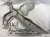 Metal Mid Century Cast Aluminum Silvertone Flying Pheasant Wall Sculpture For Sale - Image 7 of 10