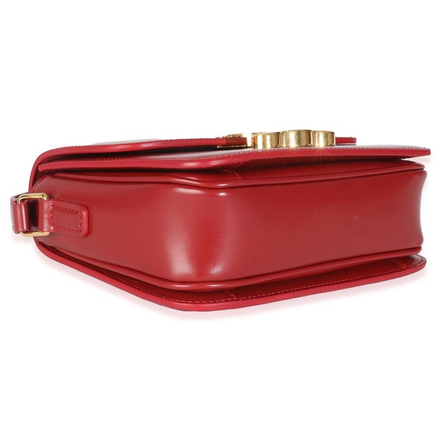 Red Shiny Calfskin Teen Triomphe For Sale In New York - Image 6 of 9