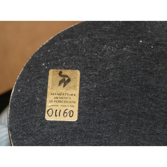 Centerpiece Vase by Manifattura Artistica Le Porcellane, Florence, Italy, 1970s For Sale - Image 6 of 10