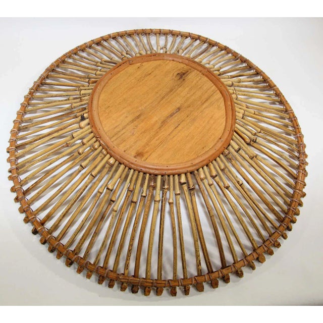 Vintage Asian Tribal Handwoven Round Basket Bowl For Sale In Palm Springs - Image 6 of 13