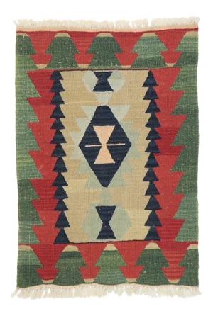 Vintage Persian Shiraz Kilim Rug - 02'00 X 02'10