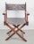 Vintage Director's Chair in Leather, 1970s For Sale - Image 10 of 11