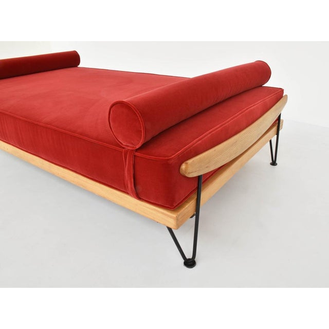 1950s Daybed by Fred Ruf for Wohnbedarf, Switzerland, 1951 For Sale - Image 5 of 8