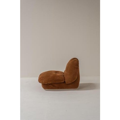 Jumbo Lounge Chairs attributed to Alberto Rosselli for Saporiti Italia, Italy, 1970s, Set of 2 For Sale - Image 11 of 16