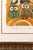 Judith Bledsoe a Parliament of Owls Signed Modernist Lithograph 291/300 Framed For Sale - Image 4 of 10