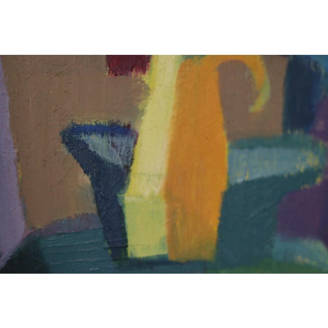 Stig Ryberg, Kubism Still Life, 1960s, Oil on Panel, Framed For Sale - Image 5 of 17