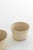 Contemporary Vintage Cream Clay Planters, Pair For Sale - Image 3 of 8