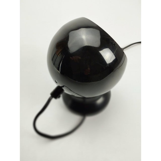 Black Magnetic Eyeball Table Lamp by Benny Frandsen for E.S. Horn, Denmark, 1970s For Sale - Image 6 of 12