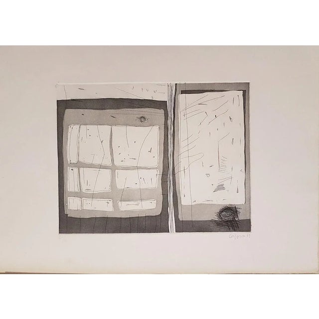 Hand signed and numbered. Edition of 40 prints. In good conditions, except some stains on the lower left margin. Antonio...