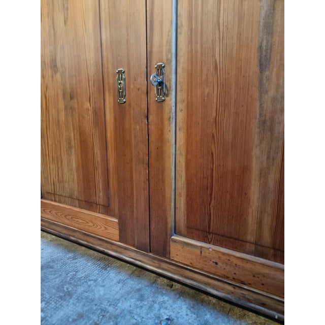 Vintage French Pine Sideboard, 1930s For Sale - Image 9 of 18
