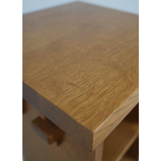 Brown Stickley Roycroft Mission Oak Tall Bookcase For Sale - Image 8 of 16