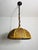 Midcentury Wooden Bamboo Pendant Lamp, Italy, 1960s For Sale - Image 4 of 11