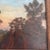 Rustic European Fine 19th Century Barbizon School Style Sunset Landscape – Antique Oil on Board For Sale - Image 3 of 4