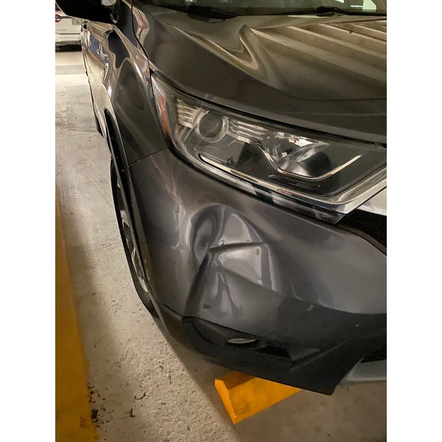 Amber Framed Autumn River Landscape Oil Painting by A. Klosner – Mid-Century Impressionist Style For Sale - Image 8 of 8