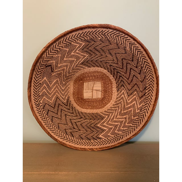 African Tonga Baskets Set of 4 Chairish