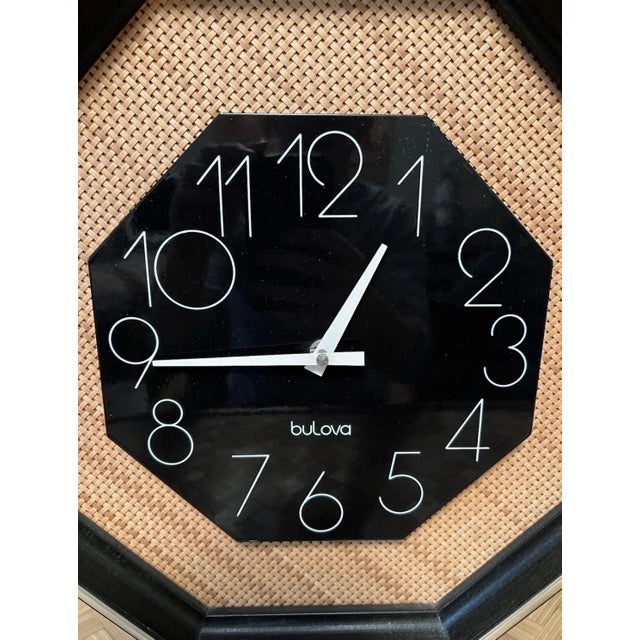 Add a touch of vintage charm to your decor with this stunning Bulova hanging wall clock. The clock features a modern...