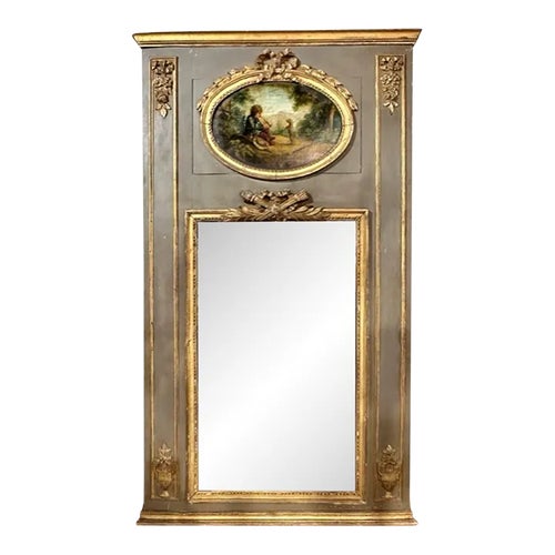 French Trumeau Mirror