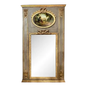 French Trumeau Mirror