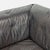 Chateau D’Ax Brown Leather Sectional Sofa - Modern L-Shaped Couch For Sale In San Francisco - Image 6 of 8