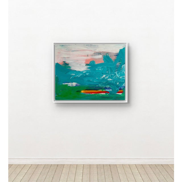 Matthew Izzo Acrylic Painting on Canvas Titled New Port For Sale - Image 4 of 4