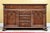 Late 18th Century Carved Walnut Victorian Tudor Style Sideboard Cabinet With Burl Panels, Fluted Columns, Foliate Band and Bun Feet For Sale In New York - Image 6 of 9