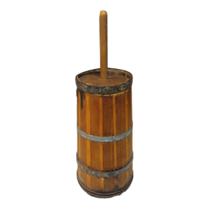 Antique Rustic Wooden Butter Churn