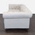 Traditional Restoration Hardware Kensington Classic 3-Seat Chesterfield Sofa in Light Linen For Sale - Image 3 of 10