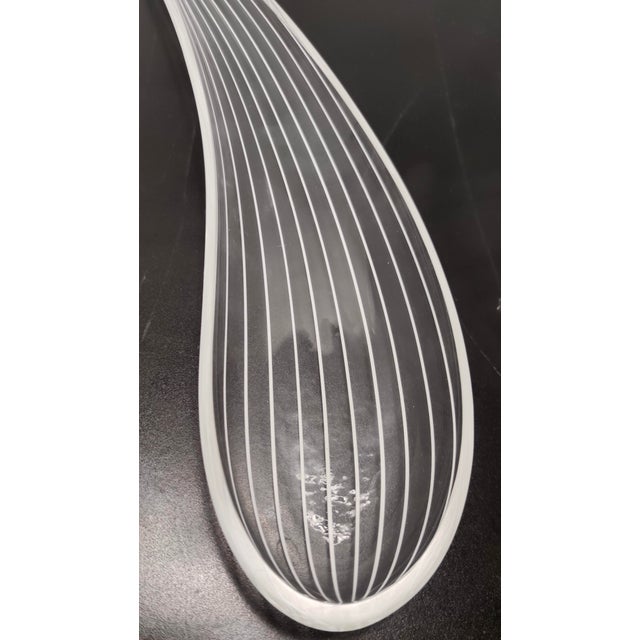 Glass Vintage Sommerso Glass Centerpieces by Livio Seguso, 1970s, Set of 2 For Sale - Image 7 of 12