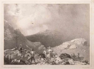 Richard Parks Bonington, The Battle, Original Lithograph, Early 19th-Century