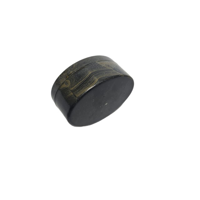 Black Japanese Lacquerware Box, 1950s For Sale - Image 8 of 11