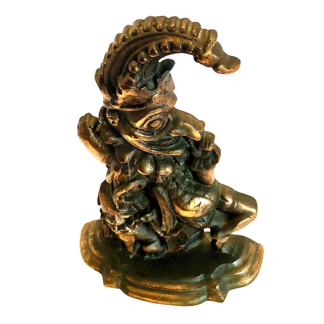 Cast Iron Doorstop of “Mr. Punch & Toby” For Sale - Image 4 of 8