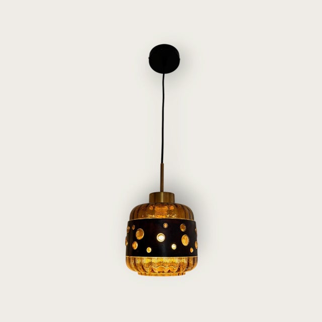 Brutalist Brutalist Mid-Century Pendant Lamp | Nanny Still for Raak | 1960s attributed to Nanny Still For Sale - Image 3 of 5