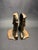 Antique Abraham Lincoln Cast Iron Bronze Coated Bookends a- a Pair For Sale In Palm Springs - Image 6 of 11