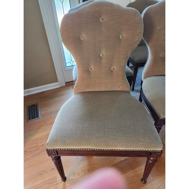 Henredon Henredon French Louis XVI Style - 6 Sidechairs For Sale - Image 4 of 9