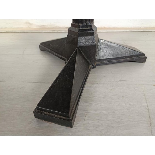 Wood Art Deco Bistro Side Table from Fischel, 1920s For Sale - Image 7 of 15