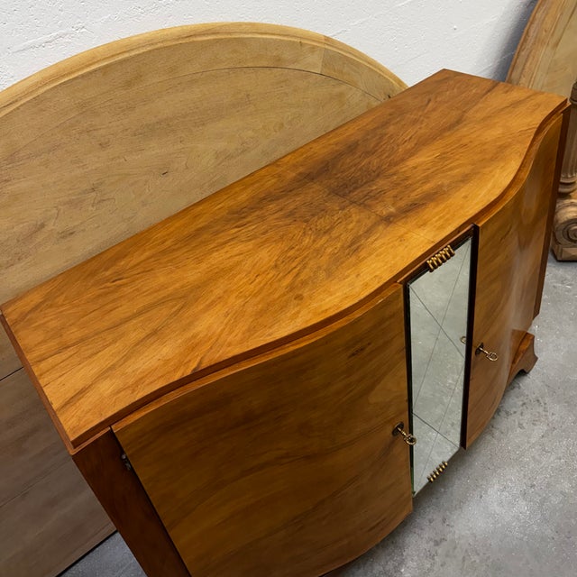 Art Deco Sideboard with Mirror, 1960s For Sale - Image 6 of 18