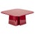 Ooma Burgundy Lacquered Glass Dining Table by Reda Amalou Design For Sale - Image 9 of 9
