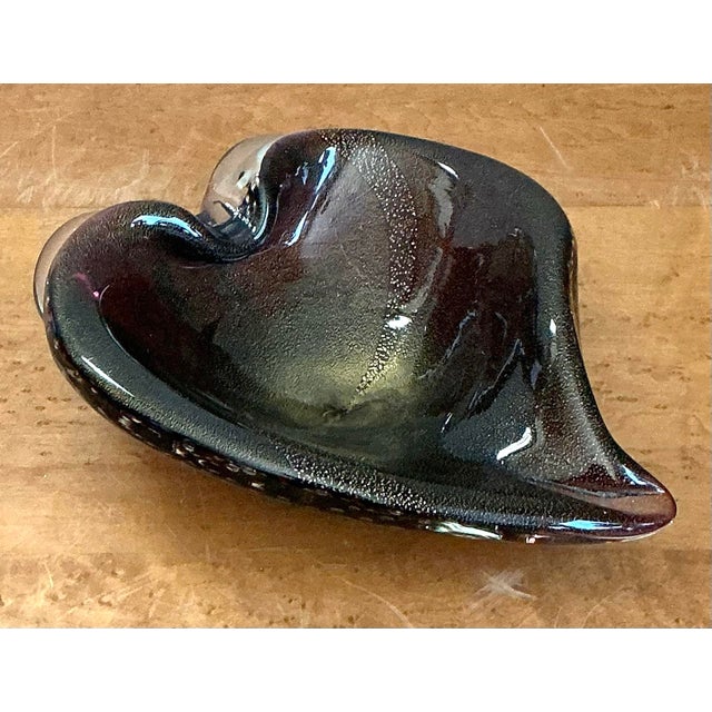 Vintage Italian Murano Glass Bowl For Sale - Image 12 of 12