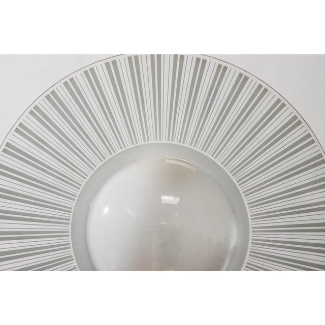 Vintage Glass Table Lamp, 1980 For Sale - Image 10 of 17