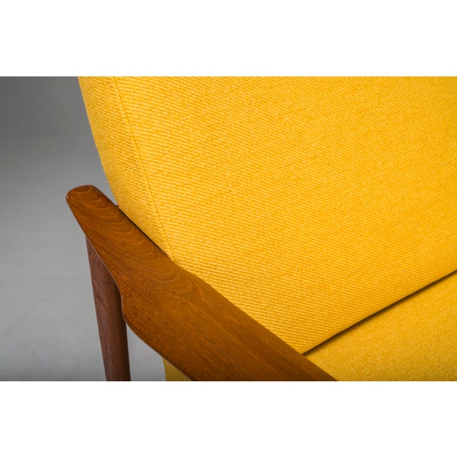 Mid-Century Danish Lounge Chair in Teak Attributed to Ib Kofod Larsen, 1960 - Fully Restored Rare Model : Introducing a...