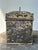 Antique Weathered Cream-Painted Tin Box, Circa Late 19th - Early 20th Century For Sale In New York - Image 6 of 16