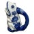 Blue & White Chinoiserie Frog Pitcher For Sale