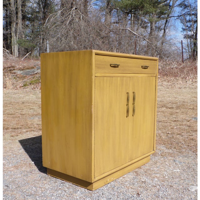 Vintage Mid Century Modern Lane Upright Space Saver Cedar Chest Storage Chairish