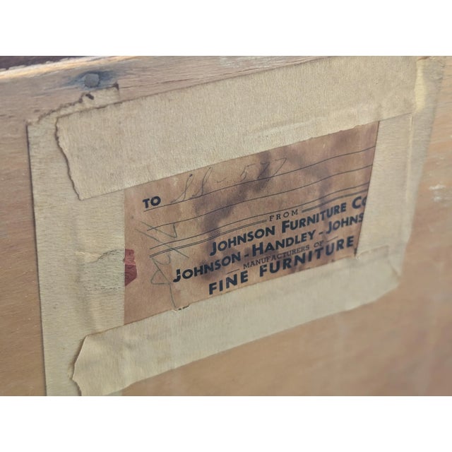 Mid Century Modern Walnut Dresser by Paul Frankl for Johnson Furniture, C1950s For Sale - Image 18 of 18