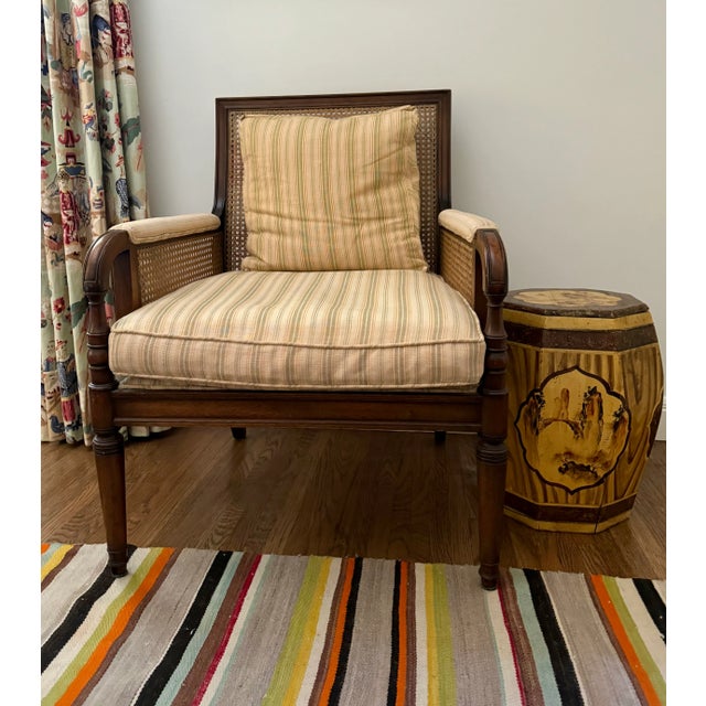 Octagonal lidded wooden drum table, originally intended for rice storage, from the early 20th C. Compact size, which can...