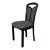 Postmodern Art Deco Accent Chair For Sale