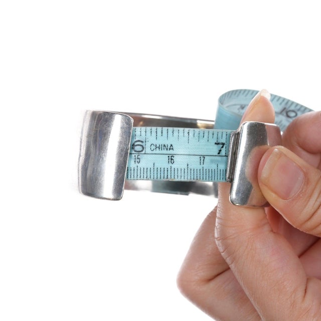 7" ET Navajo sterling lapis cuff bracelet For Sale - Image 11 of 11