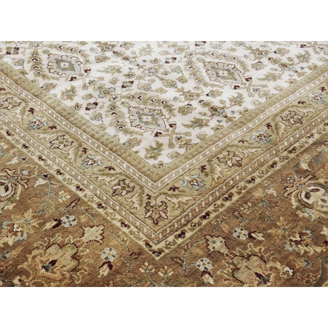 Hand-Knotted Indo-Persian Rug- 8'x 10' For Sale - Image 14 of 18