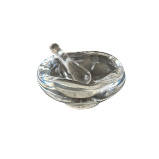 Crystal Ashtray from Daum, 1950s For Sale